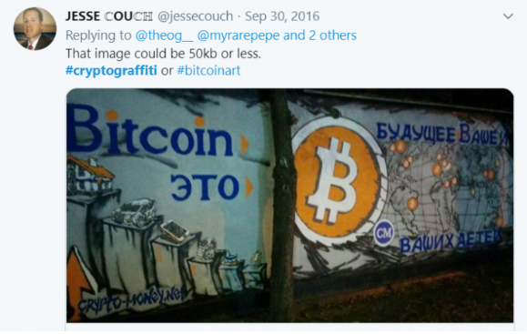 Crypto Graffiti: A Positive Sign of People’s Approval of Cryptocurrency